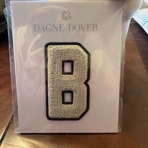 Letter B Dagne Dover Accessory Sticker